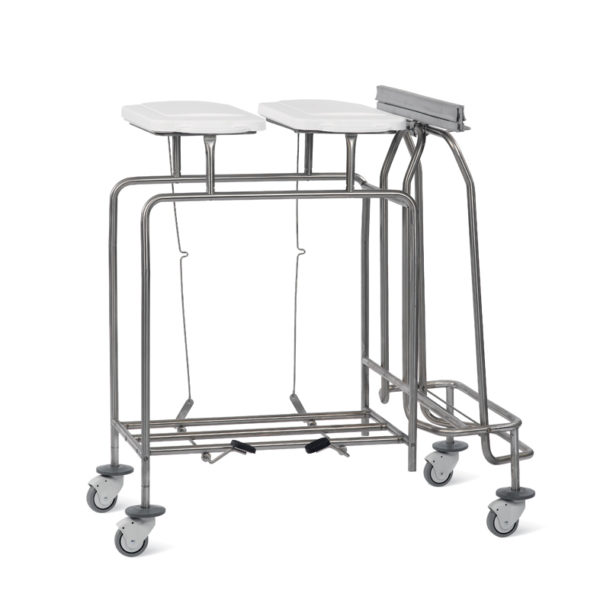 CARRELLO RACCOGLITORE A PEDALE CON CIAK