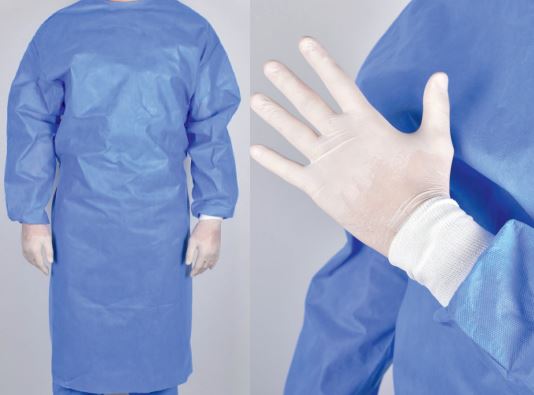 CAMICE CATEGORIA III 40 GR BLU - STERILE